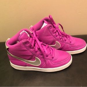 Girls Pink Nike sneakers